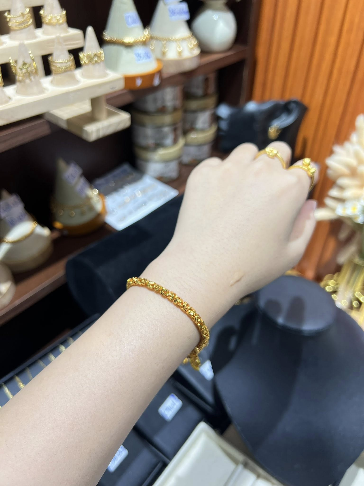 Gold Bracelet Set
